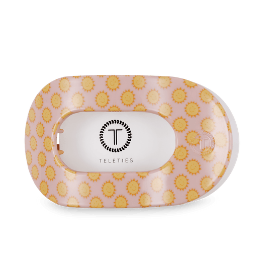 Round Flat Hair Clip | Large | Sunny Days Ahead - She Chester