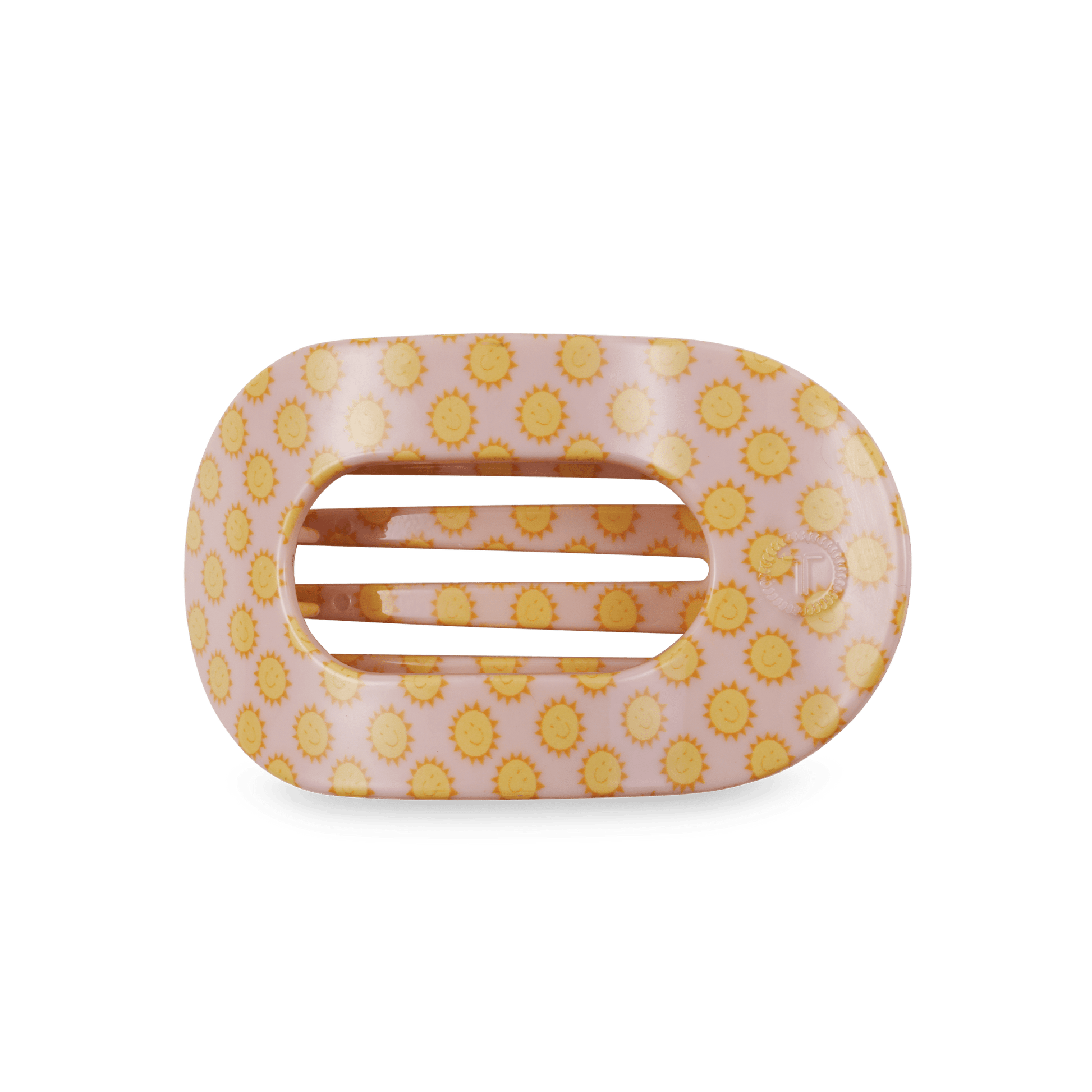 Round Flat Hair Clip | Medium | Sunny Days Ahead - She Chester