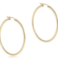 Round Gold 2" Hoop - Textured - She Chester