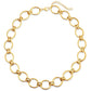 Ruby Oval Chain Necklace - She Chester