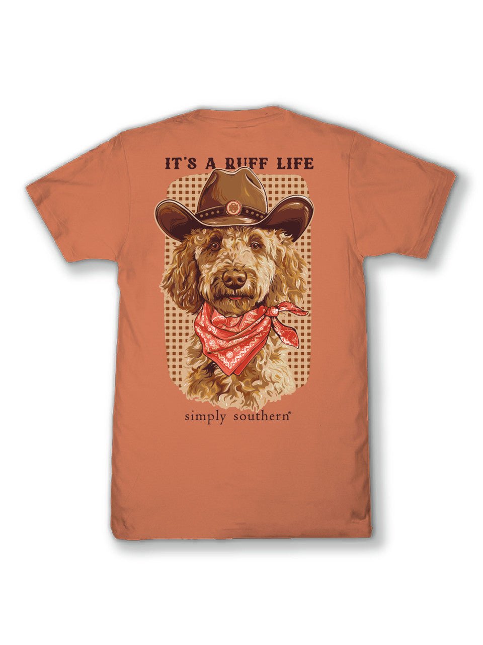 Ruff Life Cowboy Dog Tee - She Chester