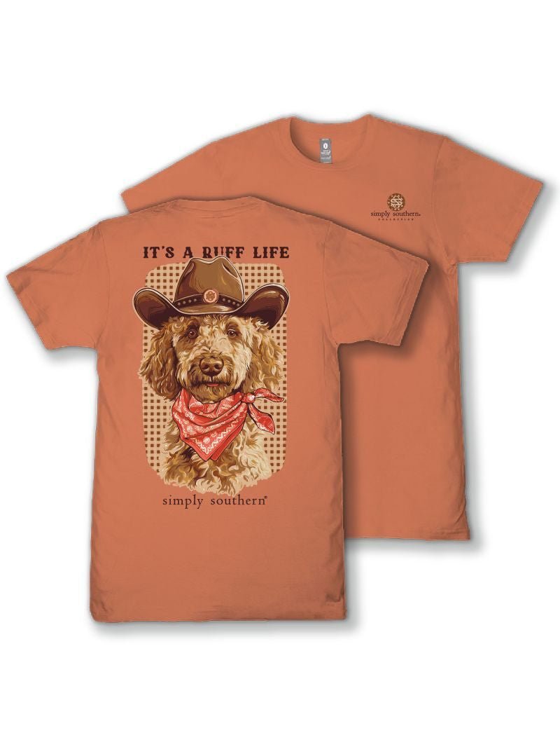 Ruff Life Cowboy Dog Tee - She Chester