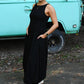 Sabrina Black Maxi Dress - She Chester