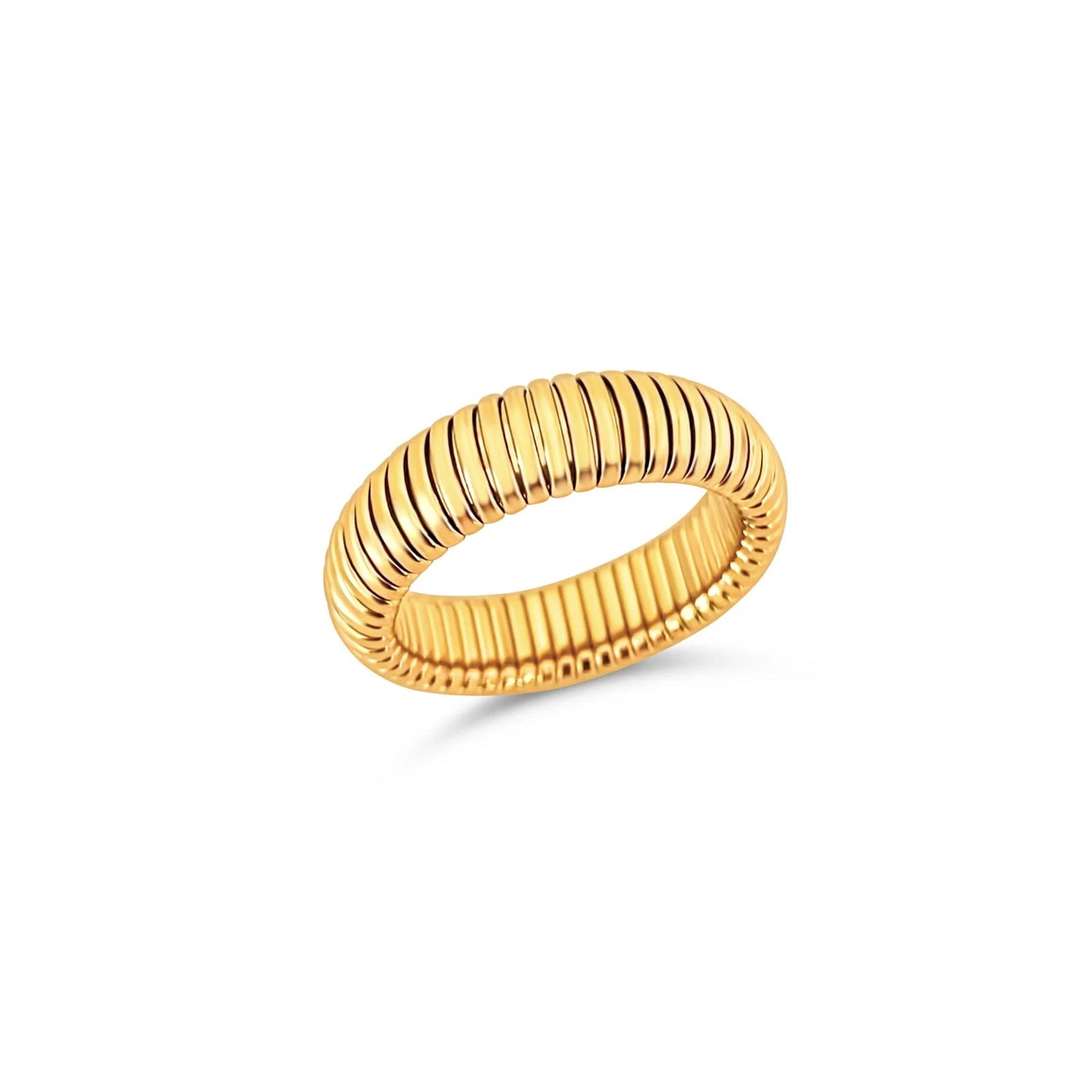 Sadie Gold Coil Ring - She Chester