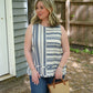 Sail Away Stripe Tank - She Chester