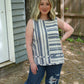 Sail Away Stripe Tank - She Chester