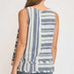 Sail Away Stripe Tank - She Chester