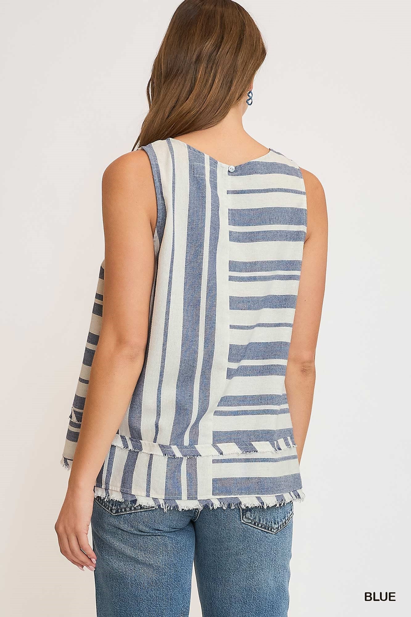 Sail Away Stripe Tank - She Chester