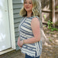Sail Away Stripe Tank - She Chester