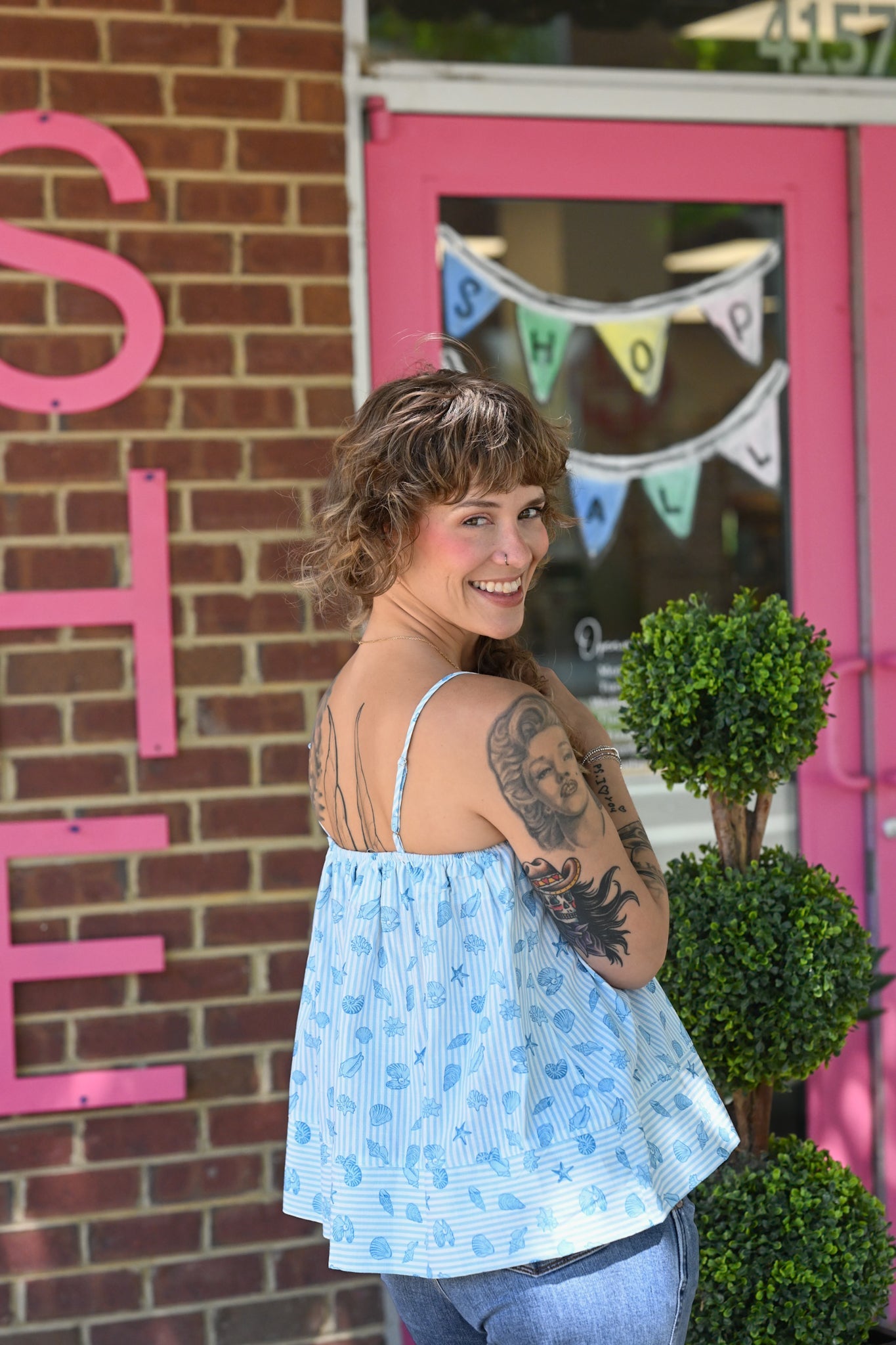 Sally Sea Shell Tank - She Chester