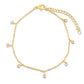 Salma Gold Danity Anklet - 449 - She Chester