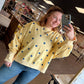 Salted Butter Polka Dot Crewneck - She Chester