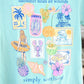 Salty Stamps Mineral Wash Tee - She Chester