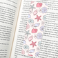 Sand And Shells Bookmark | Soft Matte Laminated  - She Chester