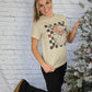 Santa Flower Tee - She Chester