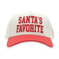 Santa's Favorite Red Baseball Hat - She Chester