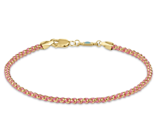 Hope Grateful Bracelet - Bright Pink