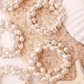 Saylor Pearl Bracelet in Gold: Standard 6.75 Inch - She Chester