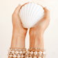 Saylor Pearl Bracelet in Gold: Standard 6.75 Inch - She Chester