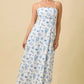 Scalloped Sea Midi Dress - She Chester