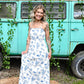 Scalloped Sea Midi Dress - She Chester