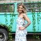 Scalloped Sea Midi Dress - She Chester