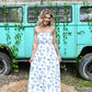 Scalloped Sea Midi Dress - She Chester