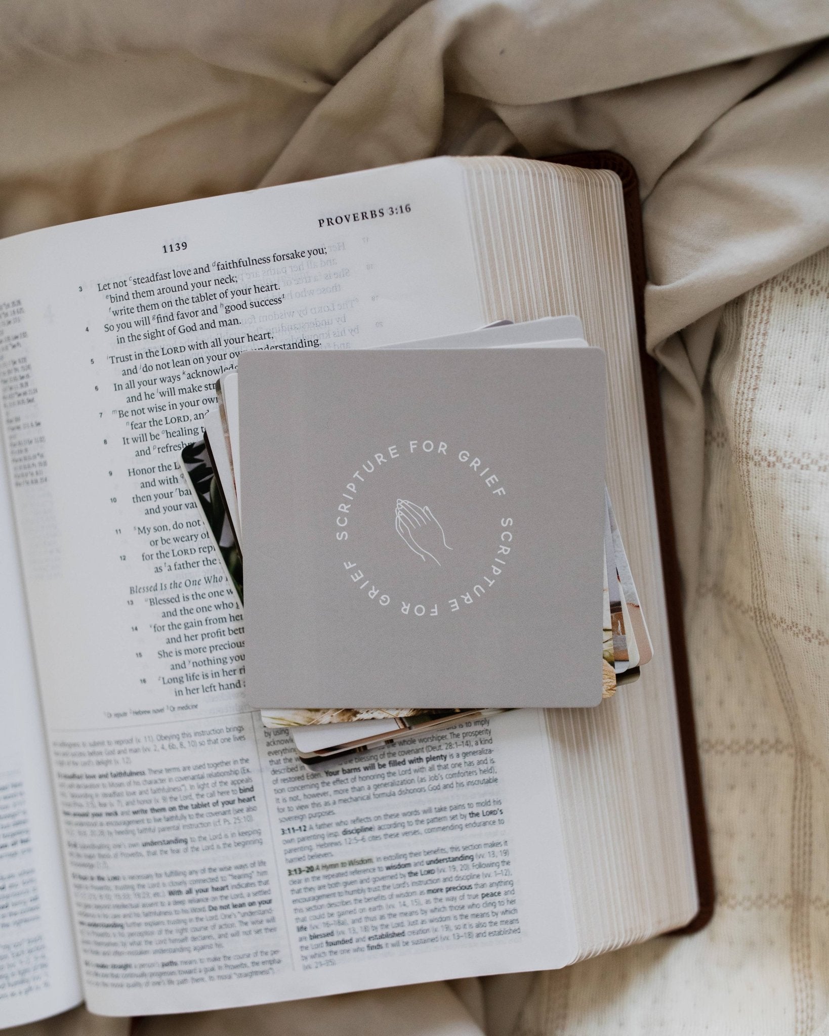 Scripture for Grief Verse Card Set - She Chester