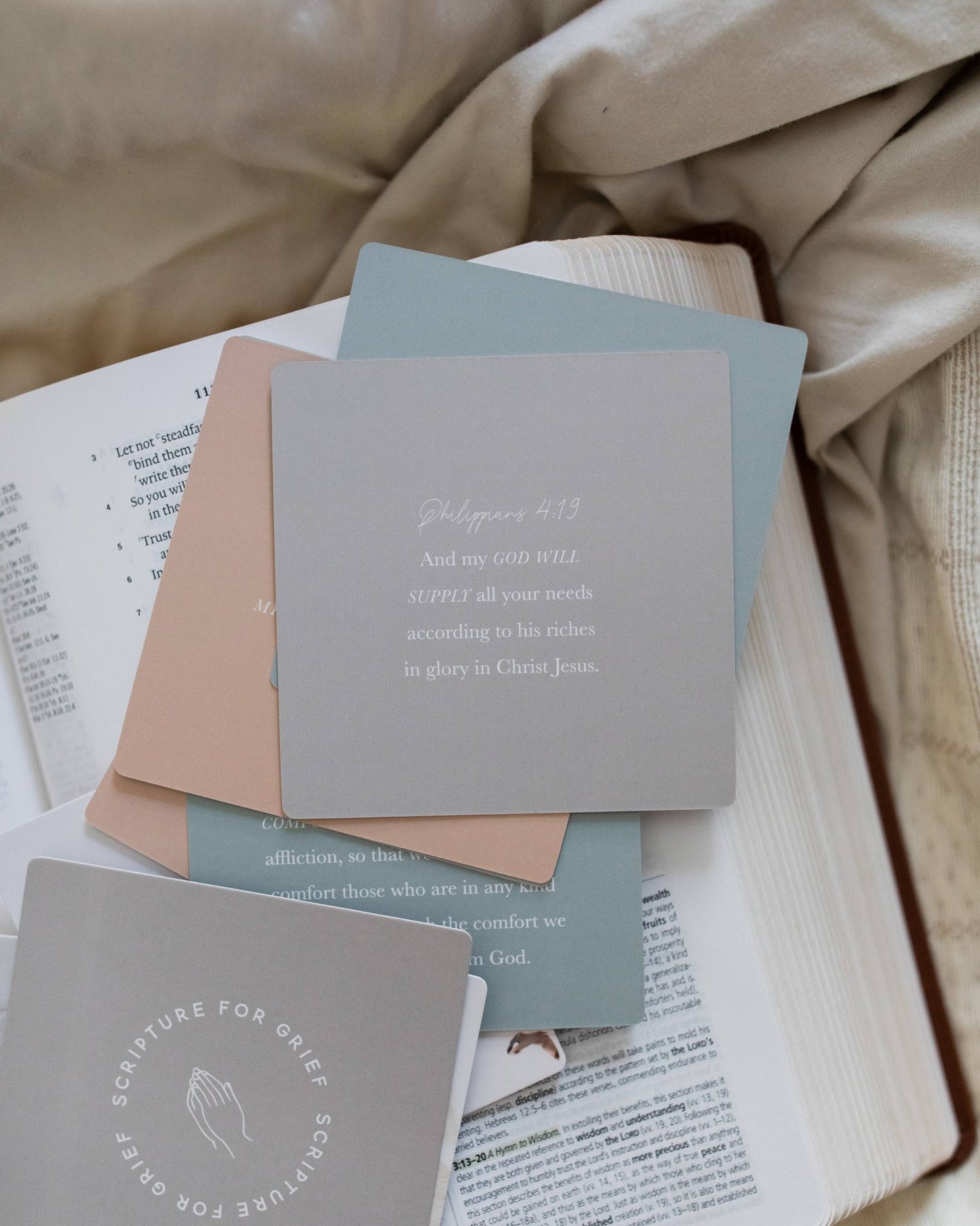 Scripture for Grief Verse Card Set - She Chester