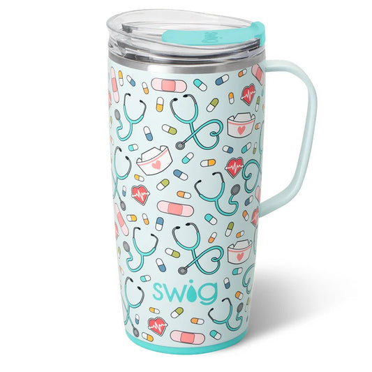 Scrub Life Travel Mug 22oz - She Chester