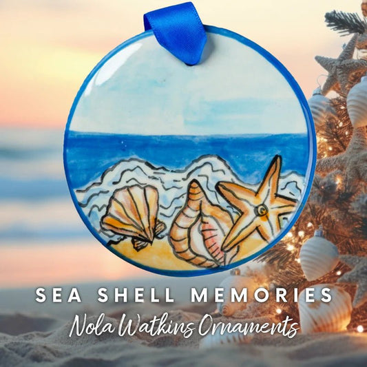 SEA SHELLS ON BEACH - She Chester