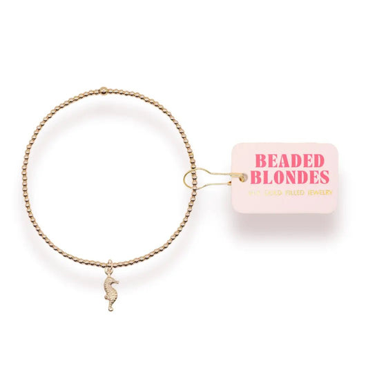 Seahorse Charm BB Standard Bracelet - She Chester