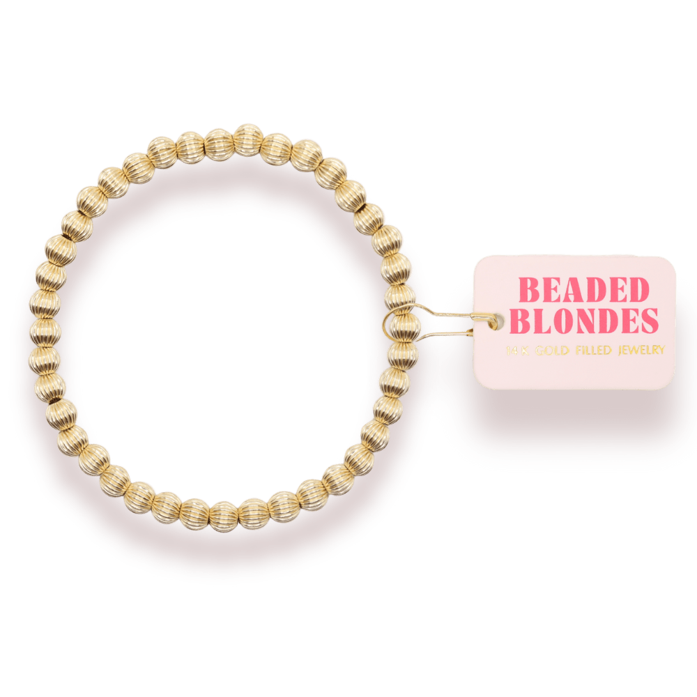 Serenity 5mm Fluted Bracelet: Standard 6.75 inch - She Chester
