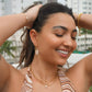 Shayla Dainty Pearl Chain Bracelet - She Chester
