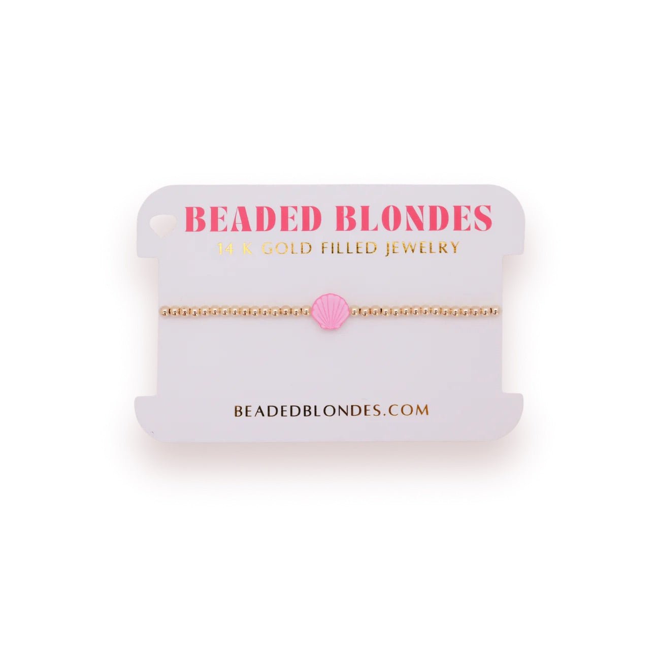 Shell Charm BB Bracelet Standard Size - She Chester