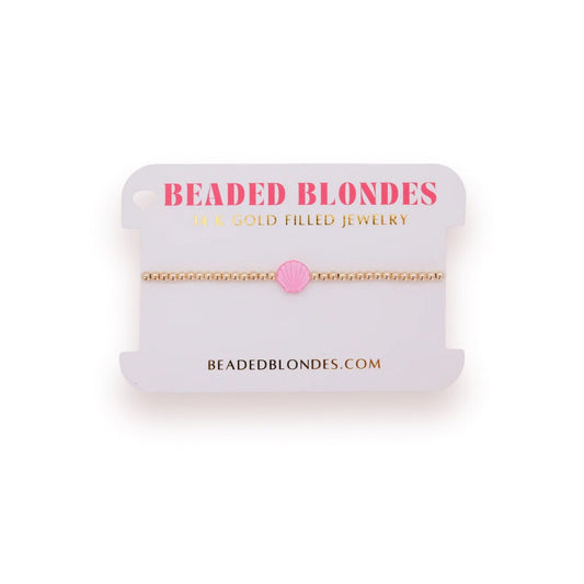 Shell Charm BB Bracelet Standard Size - She Chester