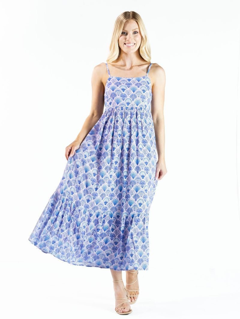 Shell Midi Dress - She Chester