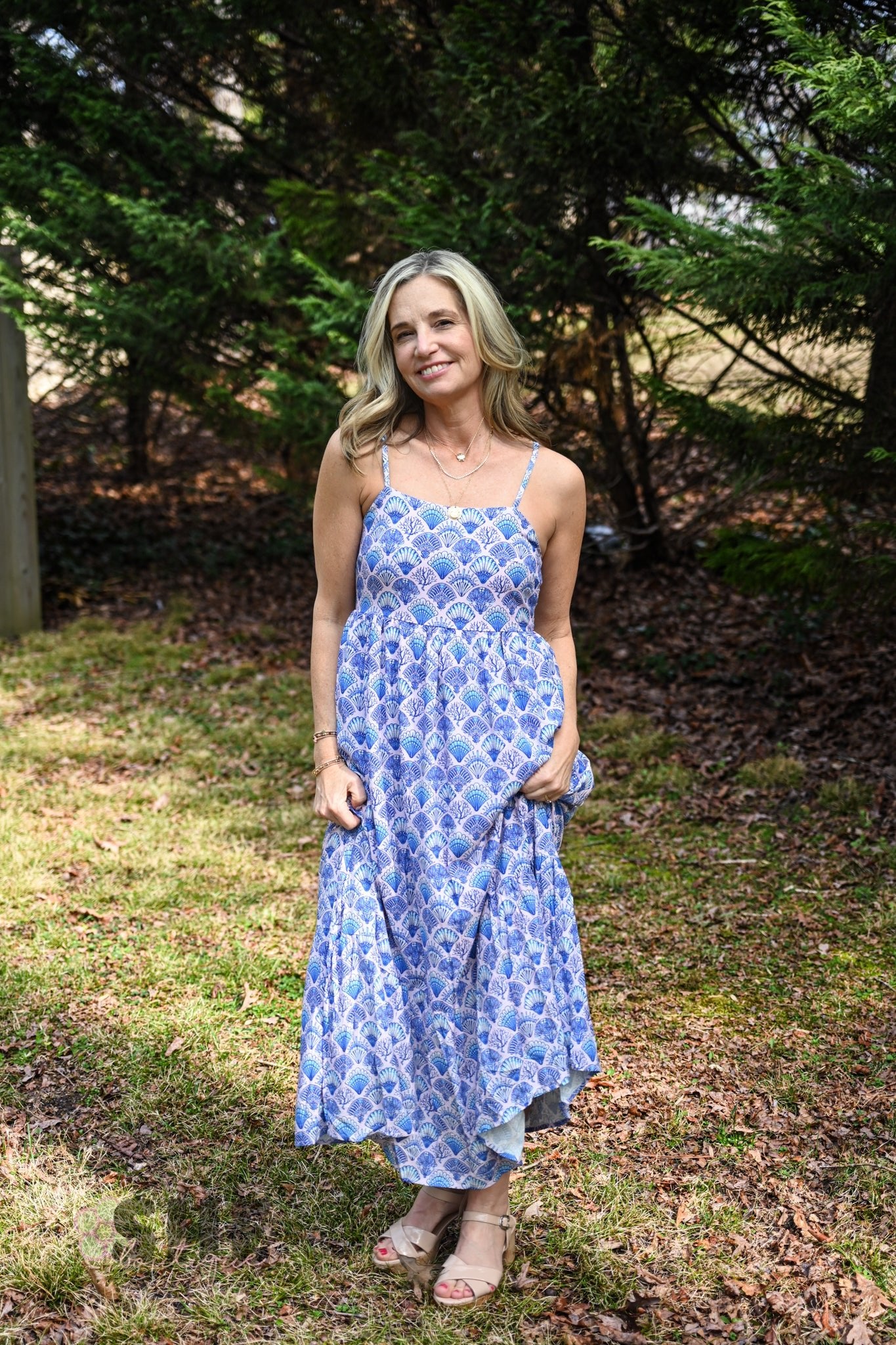 Shell Midi Dress - She Chester