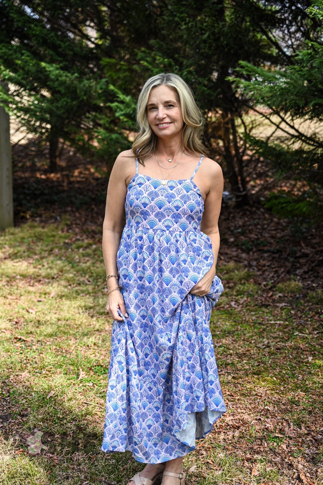Shell Midi Dress - She Chester