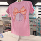 Shell Pink Mineral Wash Tee - She Chester