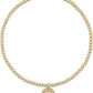 Classic Gold 2mm Small Heart Disc