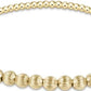 Dignity Beaded Bliss Gold 4mm Bracelet