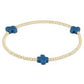 Signature Cross Gold 3mm Cobalt Blue - She Chester