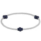 Signature Cross Sterling 3mm Navy - She Chester