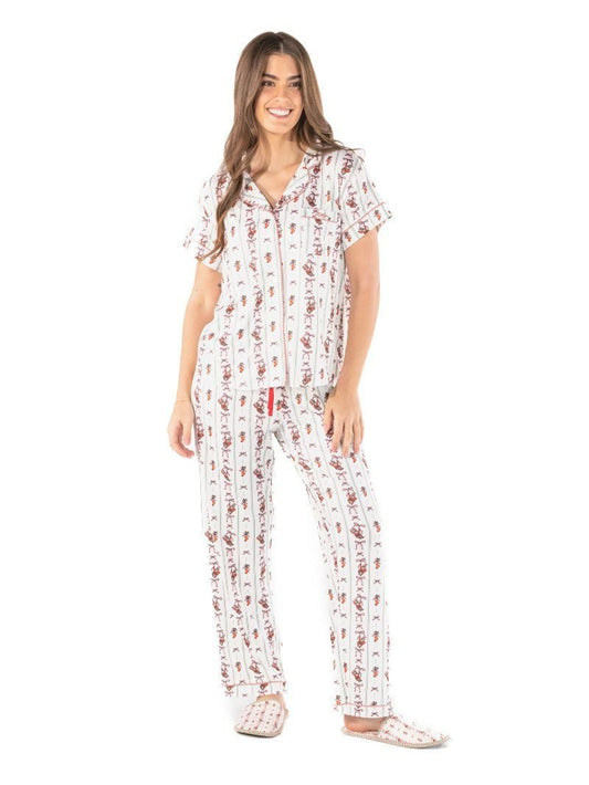 Simple Stripe PJ Set - She Chester