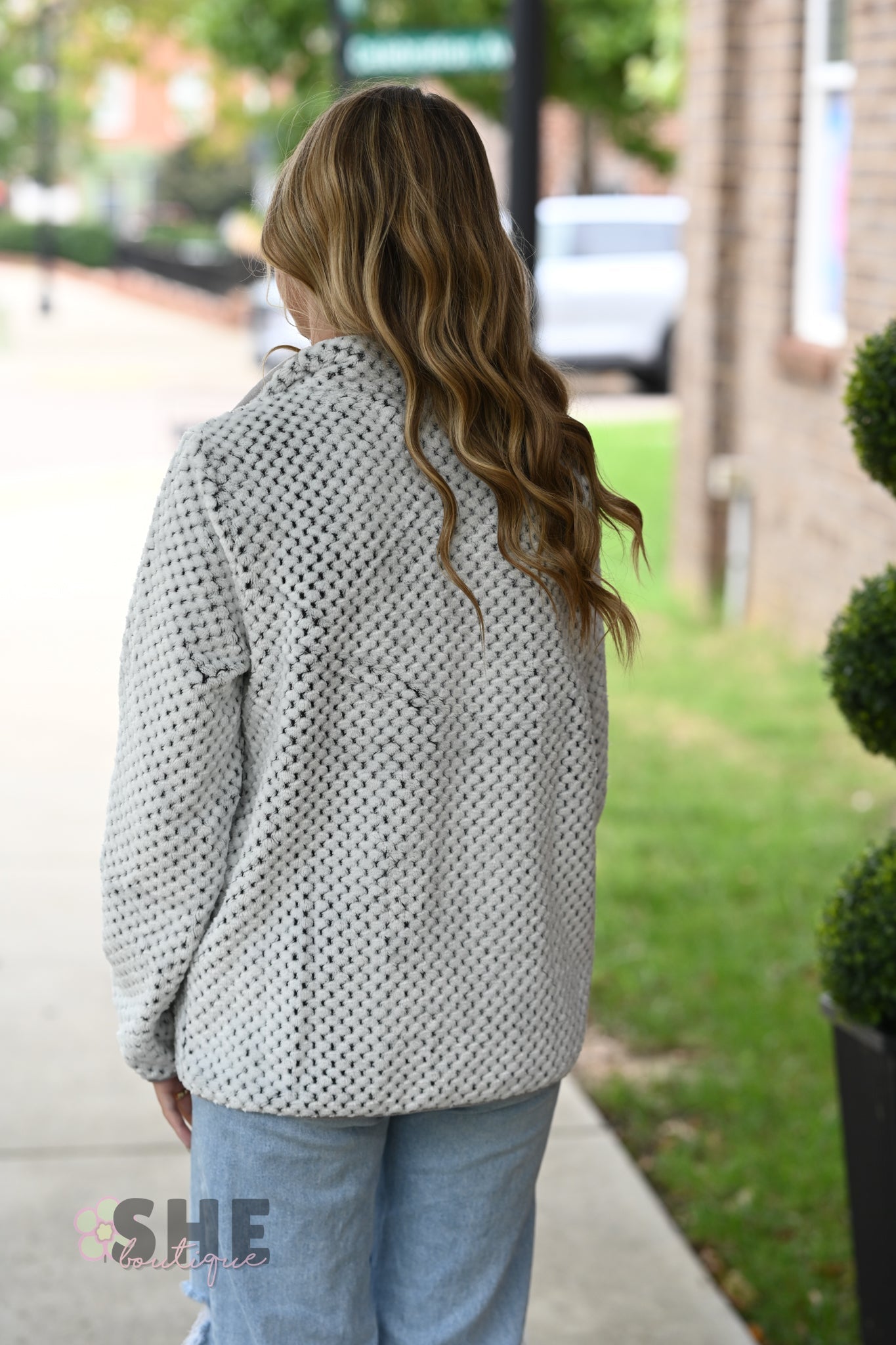 Simply Soft Grey Pull On - She Chester