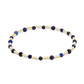 Sincerity Gold 3MM Bracelet - Lapis - She Chester