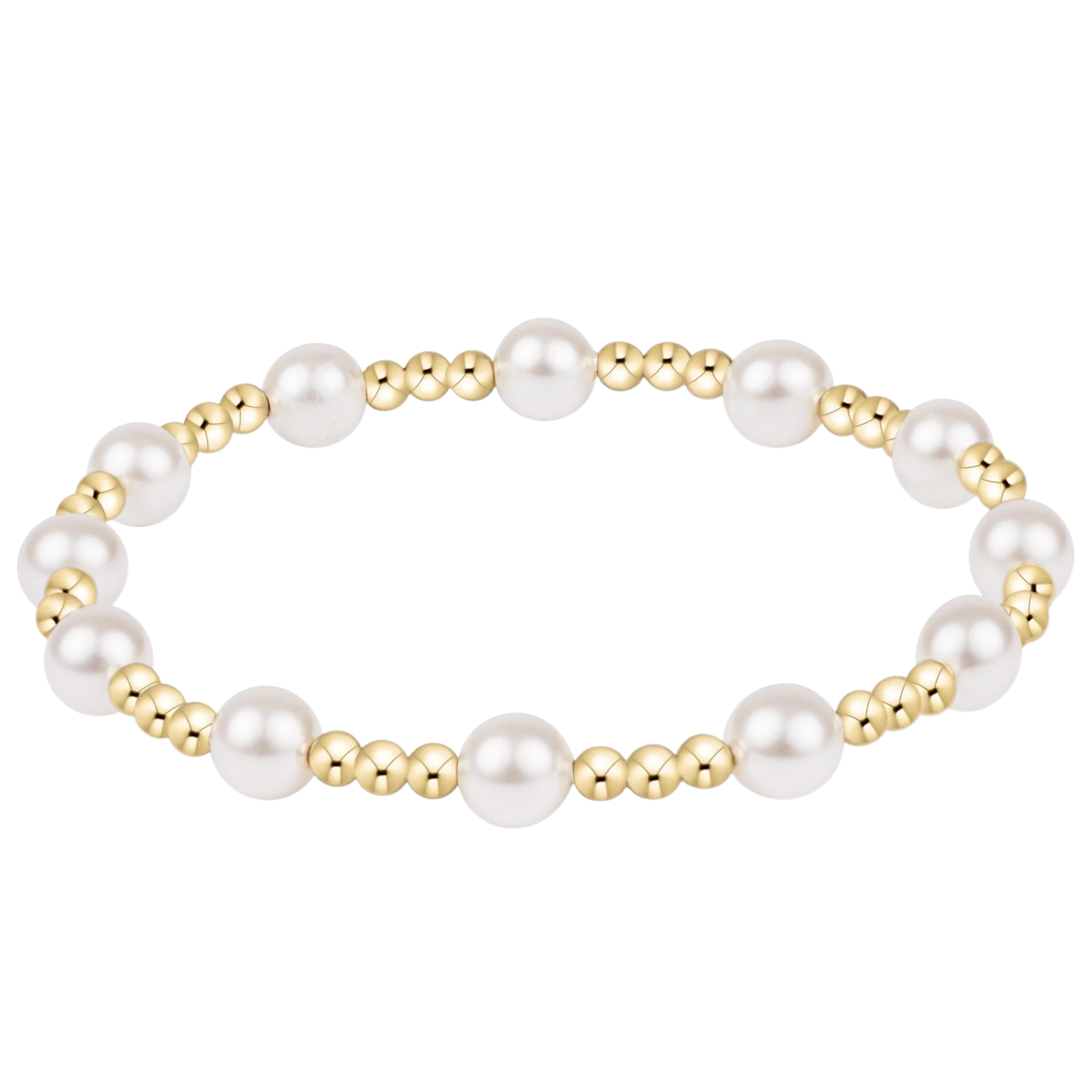 Sincerity Pearl 6mm Bracelet - She Chester