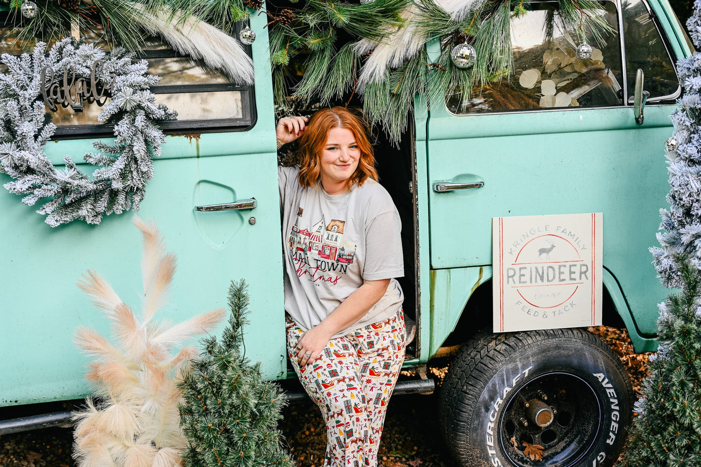 Small Town Christmas Tee - She Chester