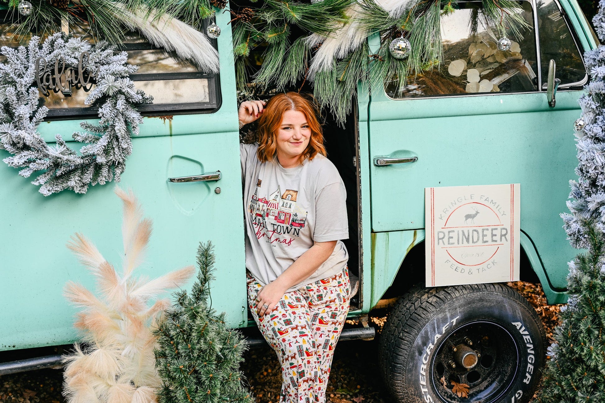 Small Town Christmas Tee - She Chester